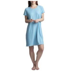 Muk Luks Printed Short Sleeve Sleepshirt Nightgown